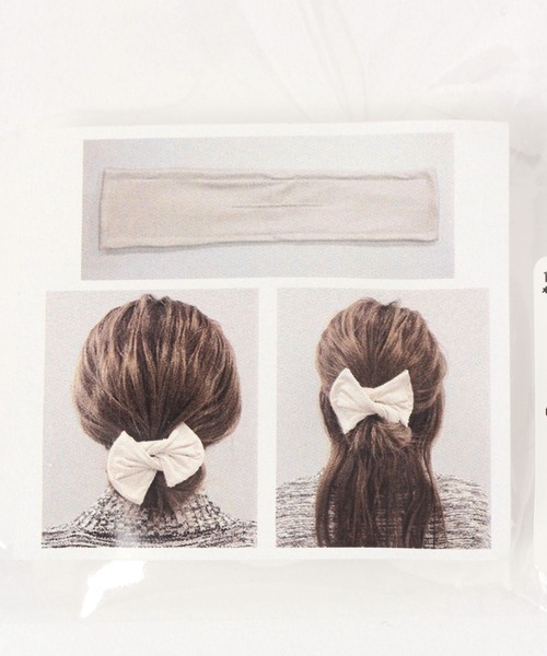 LOWRYS FARM（ローリーズファーム）の「デフトバン　167360（その他ヘアアクセサリー・レディース・アイボリー/ブラウン・FREE）」の12枚目の写真