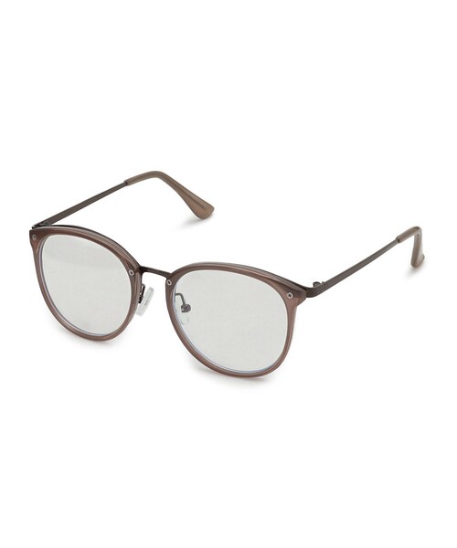 SHOO・LA・RUE（シューラルー）の「◆ONにもOFFにも♪ボストンメタルコンビ（サングラス・レディース・ブラック/ベージュ/ブラウン系・00）」の3枚目の写真