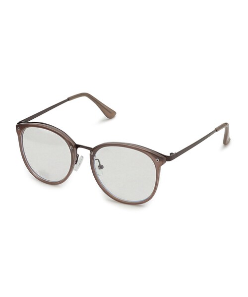 SHOO・LA・RUE（シューラルー）の「◆ONにもOFFにも♪ボストンメタルコンビ（サングラス・レディース・ブラック/ベージュ/ブラウン系・00）」の4枚目の写真