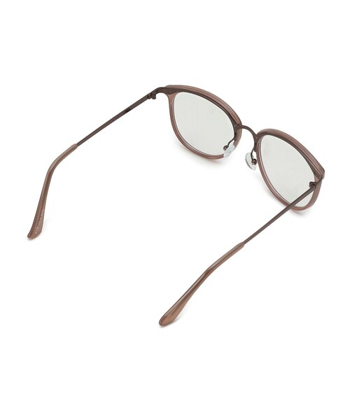 SHOO・LA・RUE（シューラルー）の「◆ONにもOFFにも♪ボストンメタルコンビ（サングラス・レディース・ブラック/ベージュ/ブラウン系・00）」の6枚目の写真