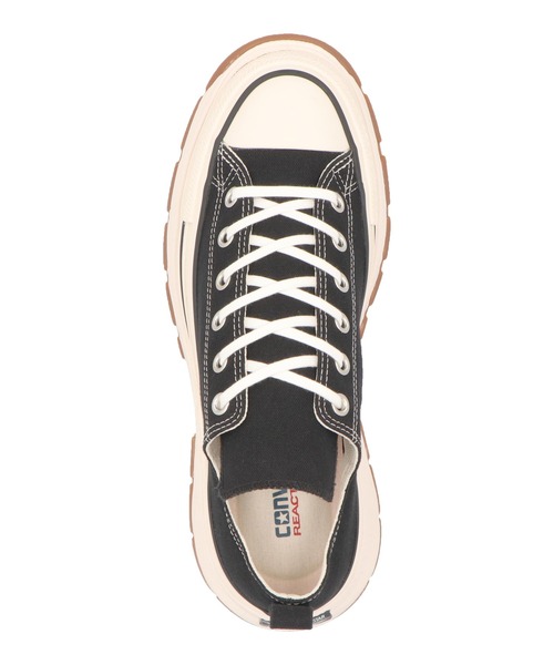 CONVERSE（コンバース）の「converse コンバース ALL STAR 100 TREKWAVE OX 【撥水】 レディーススニーカー 厚底 (オールスター100トレックウエーブOX) 1SD039 1SD037 1SD038（スニーカー・レディース・ブラック/ホワイト/ブルー・23.0cm/25.0cm/23.5cm/24.0cm/22.5cm/24.5cm）」の9枚目の写真