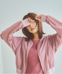 N WITH.（エヌウィズ）の「クロップドライトブルゾン（ブルゾン）」