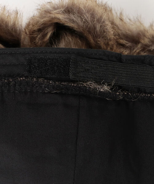 BEAMS HEART（ビームスハート）の「BEAMS HEART / パネル ロシアン帽（ハット・レディース・ブラウン/グレー・ONE SIZE）」の7枚目の写真