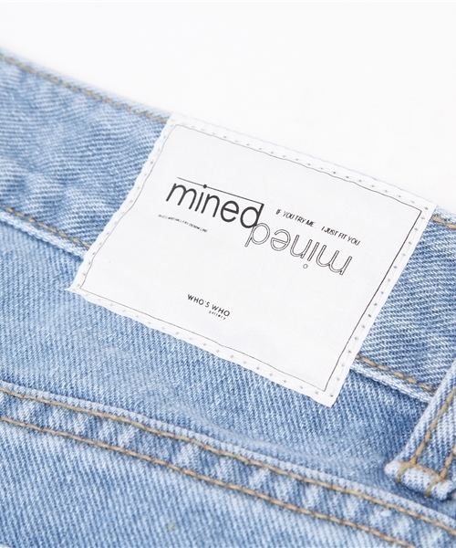 WHO'S WHO gallery（フーズフーギャラリー）の「【minddenim】クラッシュストレートデニム3（デニムパンツ・レディース・ライトブルー・MEDIUM/SMALL）」の14枚目の写真