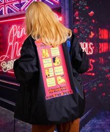 J2044 PINK MOTEL コーチジャケット