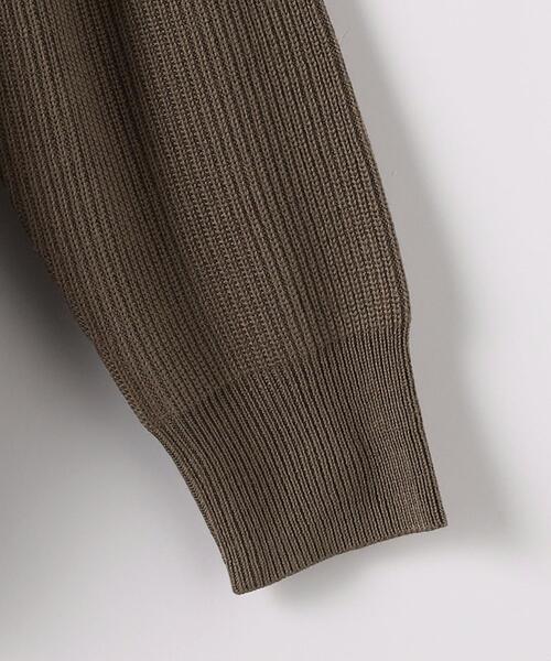 green label relaxing(グリーンレーベルリラクシング)の「カタアゼ タートルネック ニット -ウォッシャブル-(ニット/セーター・メンズ・ブラック/ダークブラウン/ライトグレー/モカ・S/L/M/XL)」の17枚目の写真