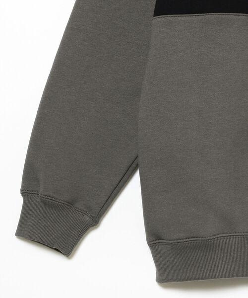 B:MING by BEAMS（ビーミングバイビームス）の「B:MING by BEAMS / ポロ襟 裏起毛 ビッグシルエット スウェット シャツ（スウェット・メンズ・チャコールグレー/ホワイト系その他5・X-LARGE/SMALL/LARGE/MEDIUM）」の11枚目の写真