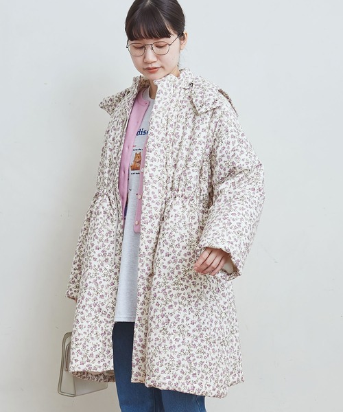 fig Ｌondon（フィグロンドン）の「Ｈannah　hood coat（その他アウター・レディース・オレンジ/パープル・FREE）」の2枚目の写真