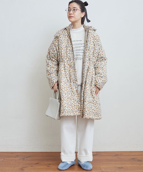 fig Ｌondon（フィグロンドン）の「Ｈannah　hood coat（その他アウター・レディース・オレンジ/パープル・FREE）」の9枚目の写真