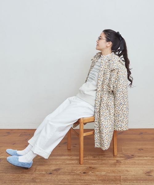 fig Ｌondon（フィグロンドン）の「Ｈannah　hood coat（その他アウター・レディース・オレンジ/パープル・FREE）」の15枚目の写真