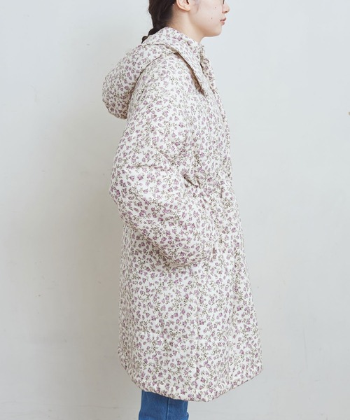 fig Ｌondon（フィグロンドン）の「Ｈannah　hood coat（その他アウター・レディース・オレンジ/パープル・FREE）」の16枚目の写真