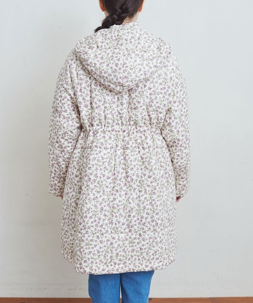 fig Ｌondon（フィグロンドン）の「Ｈannah　hood coat（その他アウター・レディース・オレンジ/パープル・FREE）」の6枚目の写真