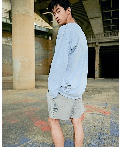 VIBGYOR(ヴィブジョー)の「【Re:one】-OVERR- PIGMENT PIXEL L/S TEE(MA)(Tシャツ/カットソー・メンズ・サックスブルー/パープル・FREE)」の3枚目の写真