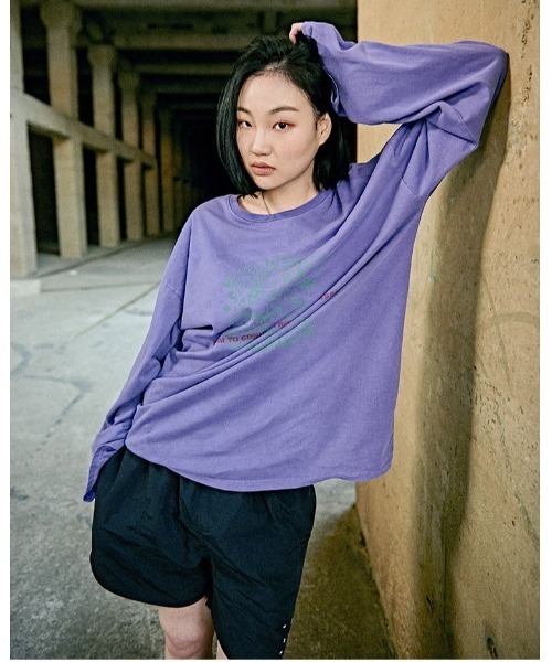 VIBGYOR(ヴィブジョー)の「【Re:one】-OVERR- PIGMENT PIXEL L/S TEE(MA)(Tシャツ/カットソー・メンズ・サックスブルー/パープル・FREE)」の13枚目の写真