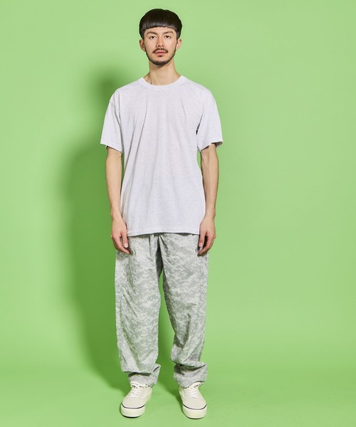 MILITARY（ミリタリー）の「SWING T-SHIRTS / スウィング Tシャツ（Tシャツ/カットソー・メンズ・アッシュグレー・XX-LARGE/LARGE/MEDIUM/X-LARGE）」の4枚目の写真