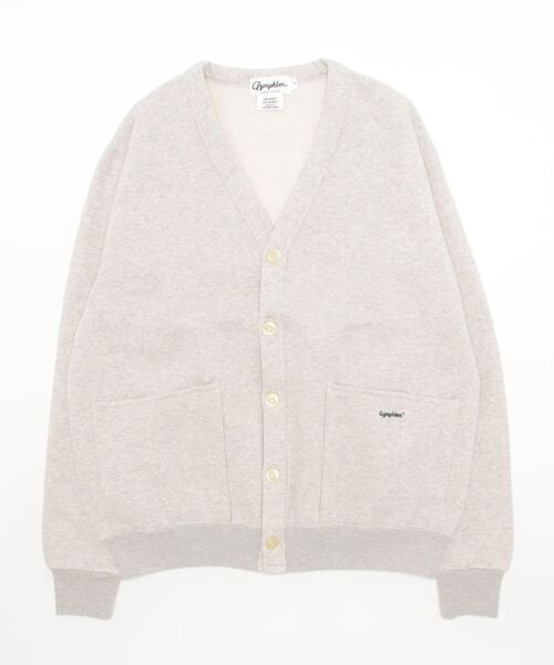 GYMPHLEX（ジムフレックス）の「V-NECK SWEAT CARDIGAN（カーディガン/ボレロ・レディース・グレー系その他/ブルー系その他・SMALL/MEDIUM）」の2枚目の写真