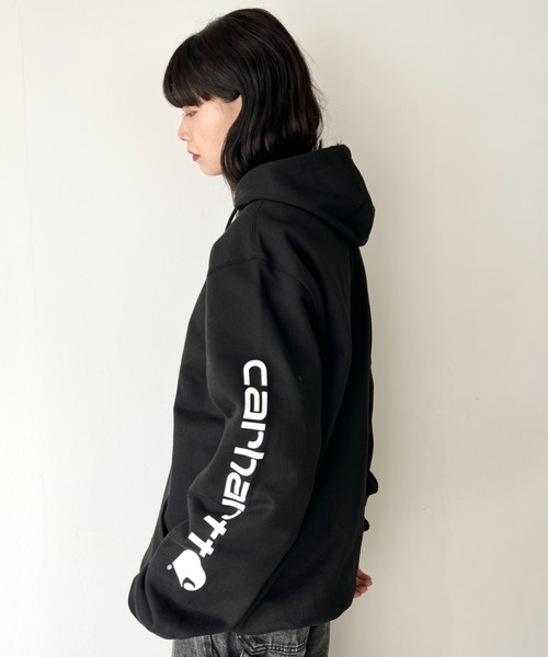 Carhartt ブラック パーカー Mサイズ ルーズフィット Carhartt カーハート パーカー メンズ ルーズフィット