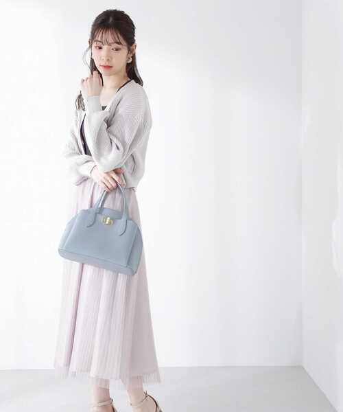 PROPORTION BODY DRESSING（プロポーションボディドレッシング）の「＜Ｅ＞コルセットチュールスカート / 1213127200（スカート・レディース・グレー/ダークグレー・SMALL/MEDIUM）」の4枚目の写真