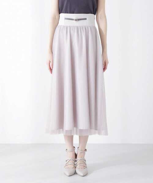 PROPORTION BODY DRESSING（プロポーションボディドレッシング）の「＜Ｅ＞コルセットチュールスカート / 1213127200（スカート・レディース・グレー/ダークグレー・SMALL/MEDIUM）」の5枚目の写真