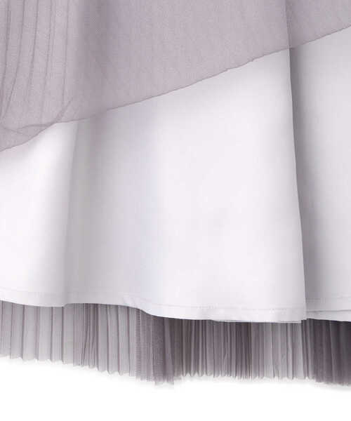 PROPORTION BODY DRESSING（プロポーションボディドレッシング）の「＜Ｅ＞コルセットチュールスカート / 1213127200（スカート・レディース・グレー/ダークグレー・SMALL/MEDIUM）」の15枚目の写真