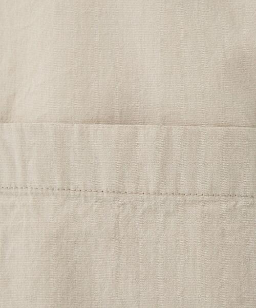 green label relaxing（グリーンレーベルリラクシング）の「コットンシルク ボイル ジャストルーズ シャツ（シャツ/ブラウス・メンズ・ベージュ/ロイヤルブルー/ネイビー/イエロー・L/M/S/XL）」の16枚目の写真