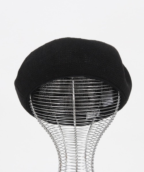 Magine(マージン)の「mko11032-LINEN THERMO BERET ベレー帽(ハンチング/ベレー帽・メンズ・ブラック/グレー/ネイビー/ブラウン・FREE)」の13枚目の写真