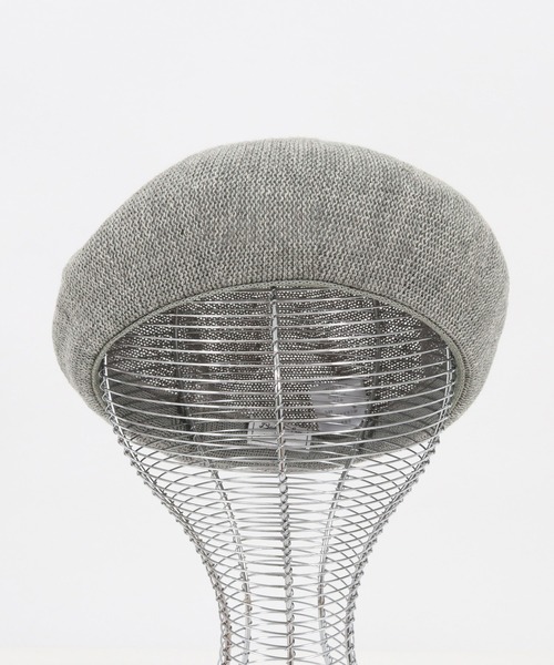 Magine(マージン)の「mko11032-LINEN THERMO BERET ベレー帽(ハンチング/ベレー帽・メンズ・ブラック/グレー/ネイビー/ブラウン・FREE)」の16枚目の写真