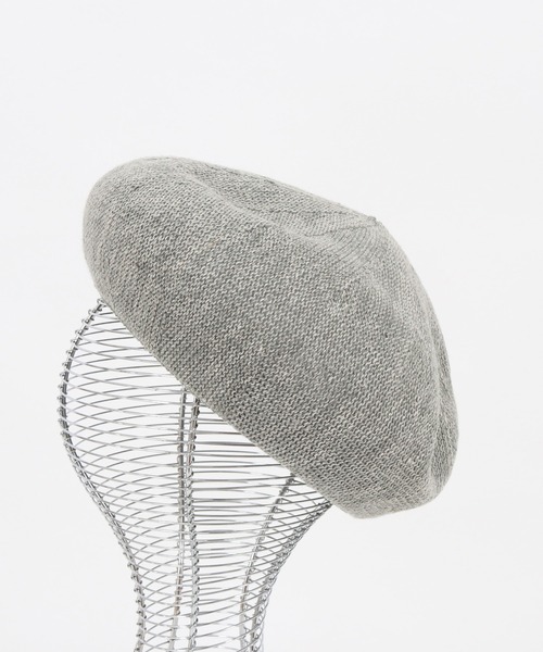 Magine(マージン)の「mko11032-LINEN THERMO BERET ベレー帽(ハンチング/ベレー帽・メンズ・ブラック/グレー/ネイビー/ブラウン・FREE)」の17枚目の写真