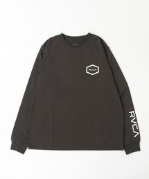 RVCA（ルーカ）の「RVCA メンズ 【SURF TEE】 HEX SURF LS ラッシュガード【2023年春夏モデル】/ルーカバックプリント長袖ラッシュガード(水着)（ラッシュガード・メンズ）」