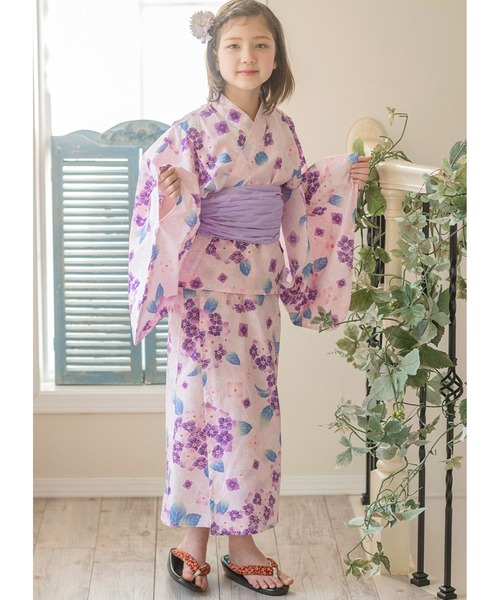 Catherine Cottage(キャサリンコテージ)の「2WAYセパレート浴衣(浴衣・キッズ・サックスブルー/アイボリー/ブルー/ホワイト系2/ピンク系1/ピンク系2/ホワイト系1/ブラック/ブルー系3/ホワイト系4/ピンク系3/ブルー系4・M/L/XS/S)」の22枚目の写真