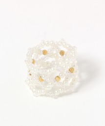 ワイドビーズゴムリング