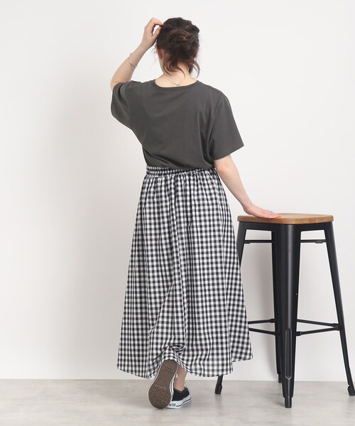 Cutie Blonde（キューティーブロンド）の「◆【接触冷感】シューアイス　プリントTシャツ（Tシャツ/カットソー・レディース・ホワイト系その他2/ホワイト系その他/ピンク系5/チャコール/ベージュ系その他3/パープル系5・01/02/03）」の15枚目の写真