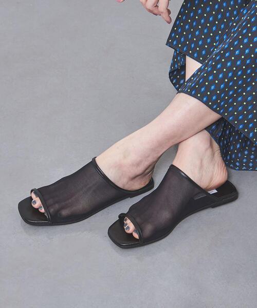 UNITED ARROWS（ユナイテッドアローズ）の「ワイド メッシュ ミュール
