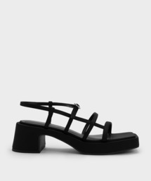 CHARLES & KEITH | 【販売終了】ストラッピー フラワーバックルサンダル(サンダル)
