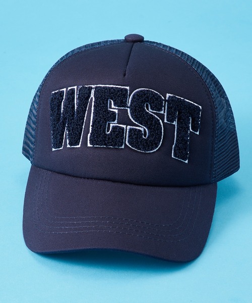 SHISKY（シスキー）の「SHISKY / シスキー サガラワッペン/プリント&ツイルワッペン メッシュキャップ キッズ（キャップ・キッズ・ネイビー/カーキ/ブラック/モカ/ブラウン系/グレー系/ネイビー系/ベージュ/カーキ系/ブラック系/ベージュ系/チャコール/ブラウン/ネイビー系1/ブラウン系1/ネイビー系2・56/54）」の13枚目の写真