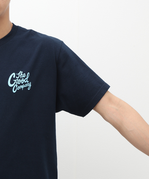 The Good Company(ザグッドカンパニー)の「【THE GOOD COMPANY/ザグッドカンパニー】GOOD TIME TEE:Tシャツ(Tシャツ/カットソー・メンズ・ブラック/コバルトブルー・MEDIUM)」の9枚目の写真