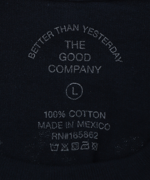 The Good Company(ザグッドカンパニー)の「【THE GOOD COMPANY/ザグッドカンパニー】GOOD TIME TEE:Tシャツ(Tシャツ/カットソー・メンズ・ブラック/コバルトブルー・MEDIUM)」の18枚目の写真