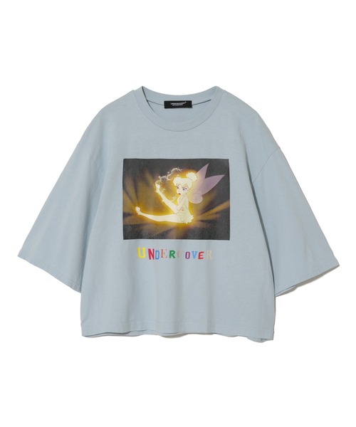 UNDERCOVER(アンダーカバー)の「UC1C8807-2(Tシャツ/カットソー・レディース・ライトブルー/ホワイト/ブラック・1/2)」の3枚目の写真