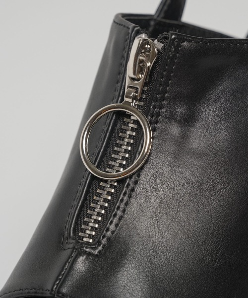 Newlyme(ニューリーミー)の「厚底ジップデザインサンダル(サンダル・レディース・ブラック/ブラウン/ホワイト・LARGE/X-LARGE/MEDIUM/SMALL)」の17枚目の写真