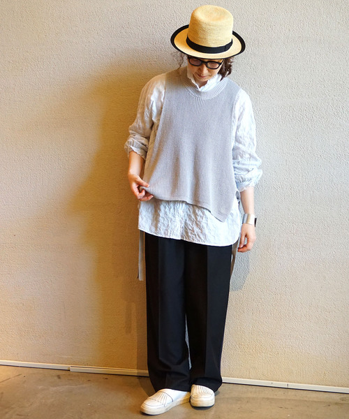 シャーリングローン フリルブラウス（シャツ/ブラウス）｜JOURNAL