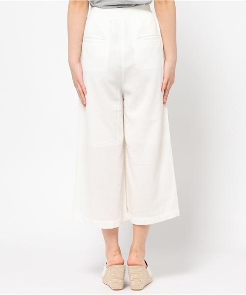 mystic(ミスティック)の「ワイドパンツ(その他パンツ・レディース・チャコールグレー/オフホワイト/グレー・フリ-)」の6枚目の写真