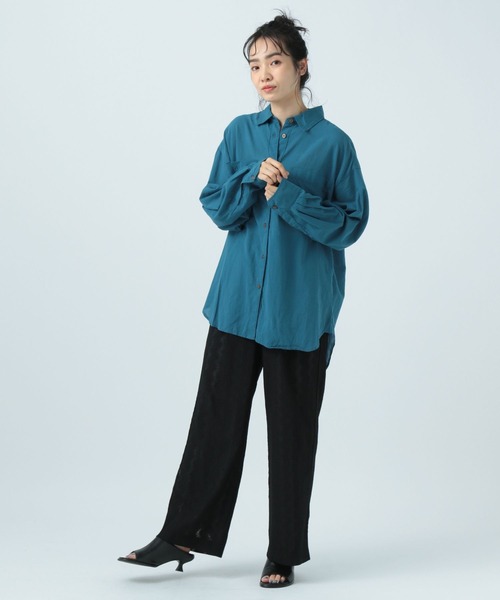 【オシャレ⭐BAYFLOW】紺　コットンカットソー　サイズ3 BAYFLOW - 【オシャレ⭐BAYFLOW】紺 コットンカットソー サイズ3の通販