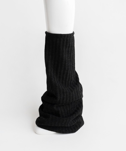 WEGO（ウィゴー）の「WEGO/サマーニットレッグカバー（レッグウォーマー・レディース・ホワイト/ブラック/ライトグレー・FREE）」の6枚目の写真