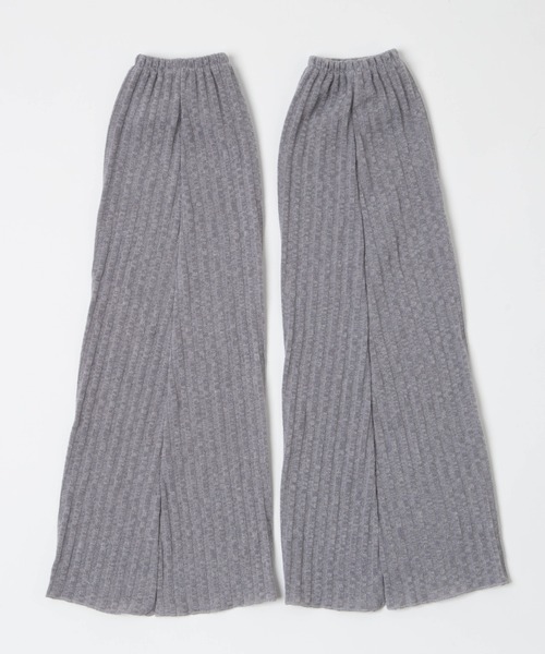 WEGO（ウィゴー）の「WEGO/サマーニットレッグカバー（レッグウォーマー・レディース・ホワイト/ブラック/ライトグレー・FREE）」の8枚目の写真