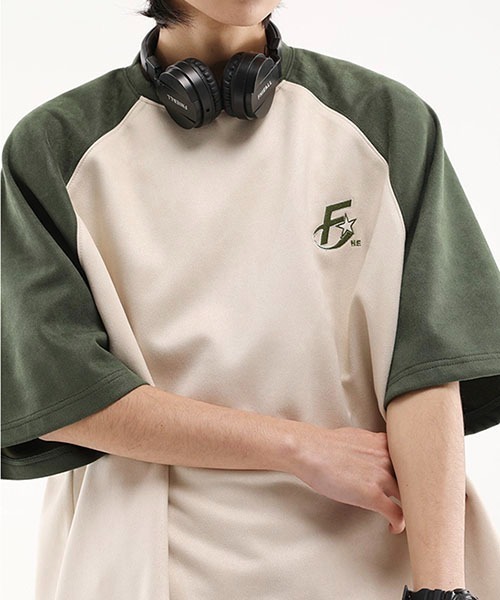 WESTBOY(ウエストボーイ)の「ビッグシルエットラグランTシャツWOK23S3TP07【WB ORIGINALS】(Tシャツ/カットソー・メンズ・ネイビー/レッド/グリーン・L/M/XL)」の18枚目の写真