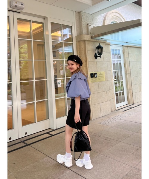 JUMELLE（ジュメロ）の「エンボスベレー帽（ハンチング/ベレー帽・レディース・ブラック・FREE）」の18枚目の写真