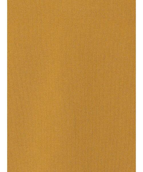 Te chichi(テチチ)の「パール釦スキッパーニットポロシャツ(ニット/セーター・レディース・ブラック/イエロー/オフホワイト・F)」の16枚目の写真