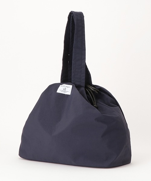 petit main(プティマイン)の「【WEB限定】【プティプラ】ママパパ巾着トートバッグ(トートバッグ・レディース・ネイビー・FREE)」の9枚目の写真