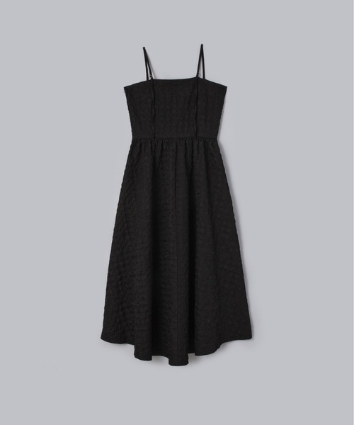 Olu.（オルドット）の「ジャガードキャミソールワンピース（ドレス・レディース・アイボリー/カーキ/ブラック・FREE）」の8枚目の写真