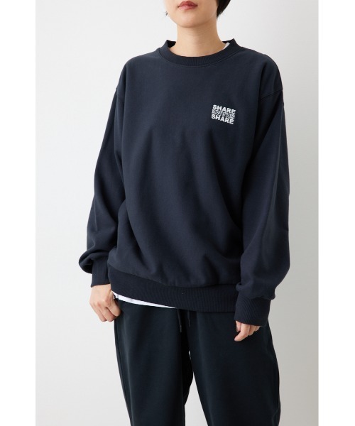 RODEO CROWNS WIDE BOWL（ロデオクラウンズワイドボウル）の「SHARE HEAVY WEIGHT プルオーバー（スウェット・レディース・ブルー/マスタード/ブラック/ライトグレー・MEDIUM/LARGE）」の22枚目の写真